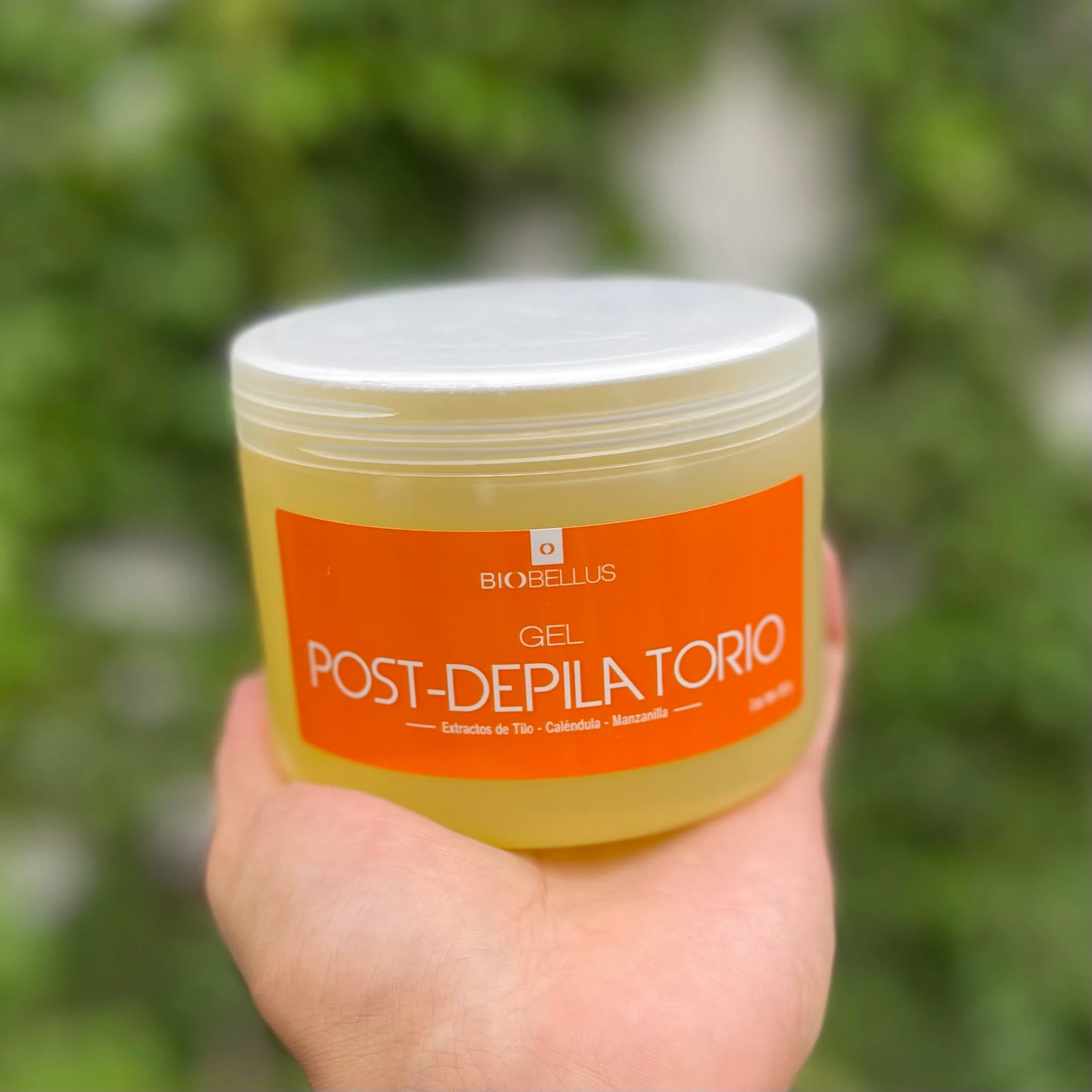 Gel post depilatorio